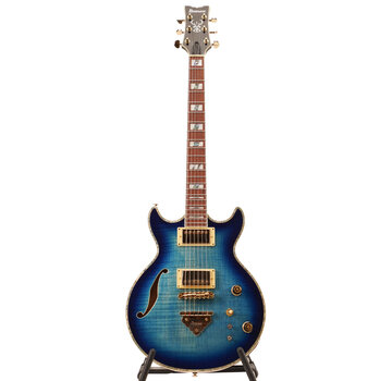 Ibanez Ibanez AR520HFM-LBB semi hollow body elektrische gitaar | Light Blue Burst