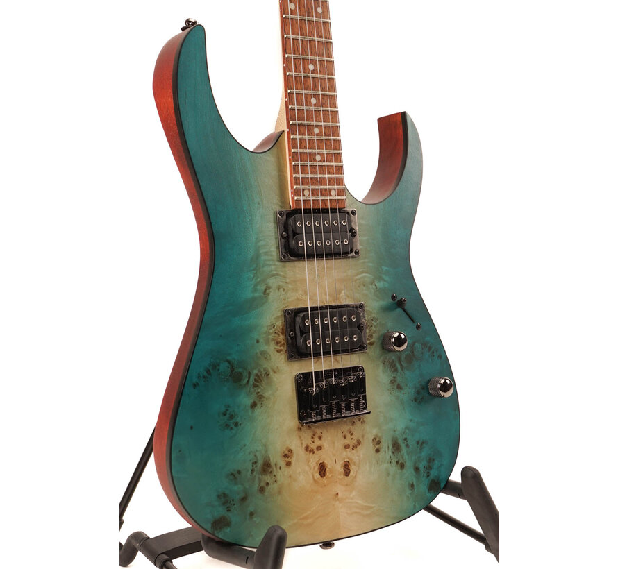 Ibanez RG421PB | Elektrische gitaar | Caribbean Shoreline Flat