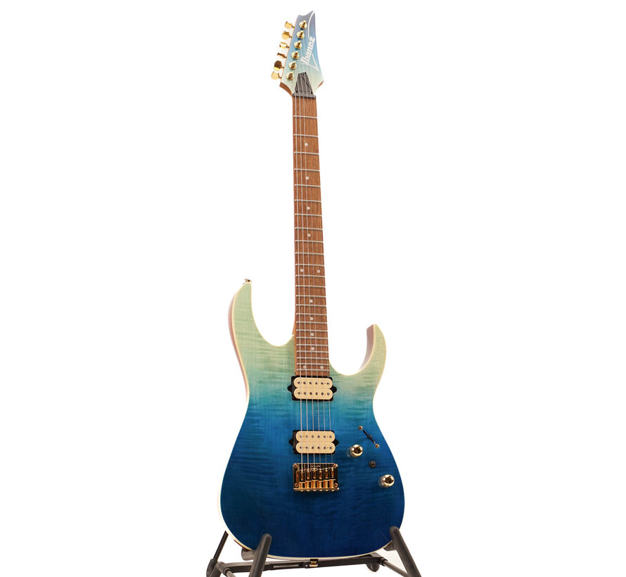 Ibanez RG421HPFM BRG | Elektrische gitaar | Blue Reef Gradation