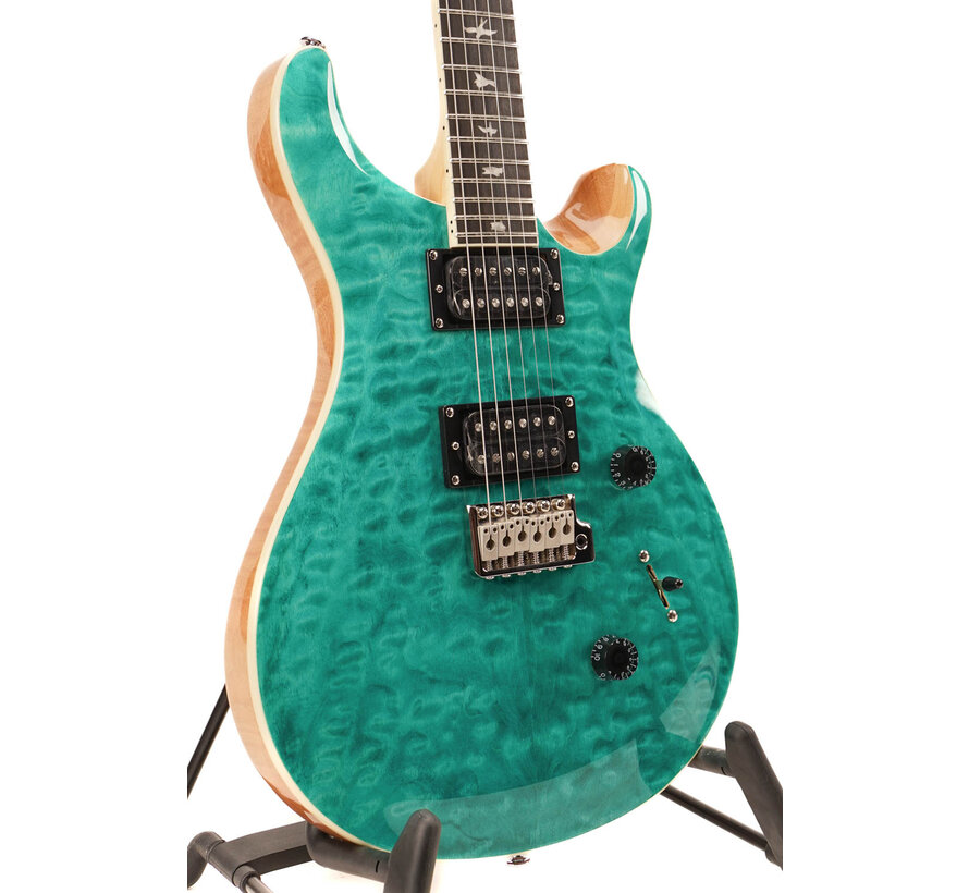 PRS SE Custom 24 Quilt | Turquoise