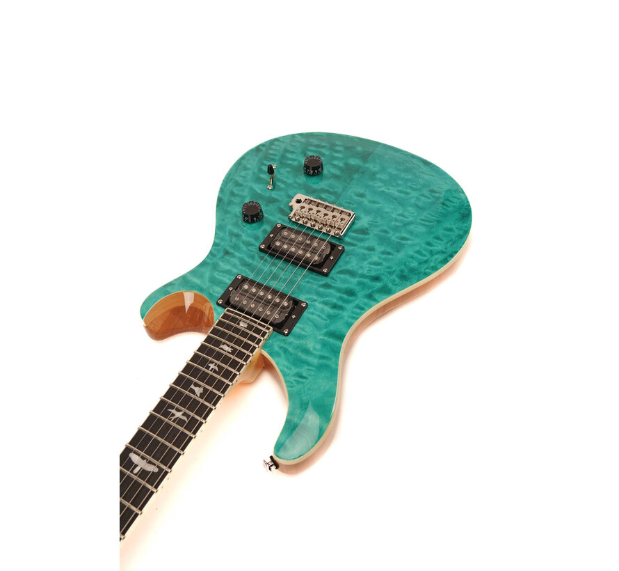 PRS SE Custom 24 Quilt | Turquoise