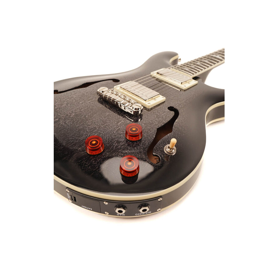 PRS SE Hollowbody Standard Piezo | Dog Hair Smokeburst