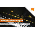 Voorjaarsaanbiedingen op YAMAHA (silent) piano's!