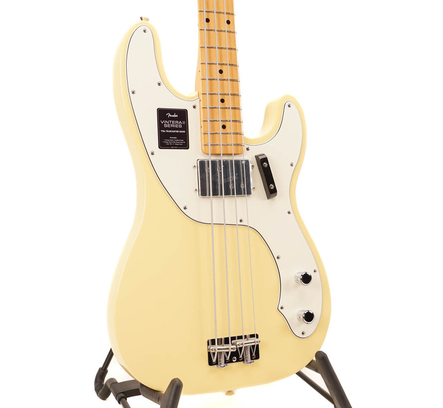 Fender Vintera II 70s Telecaster Bass | Vintage White