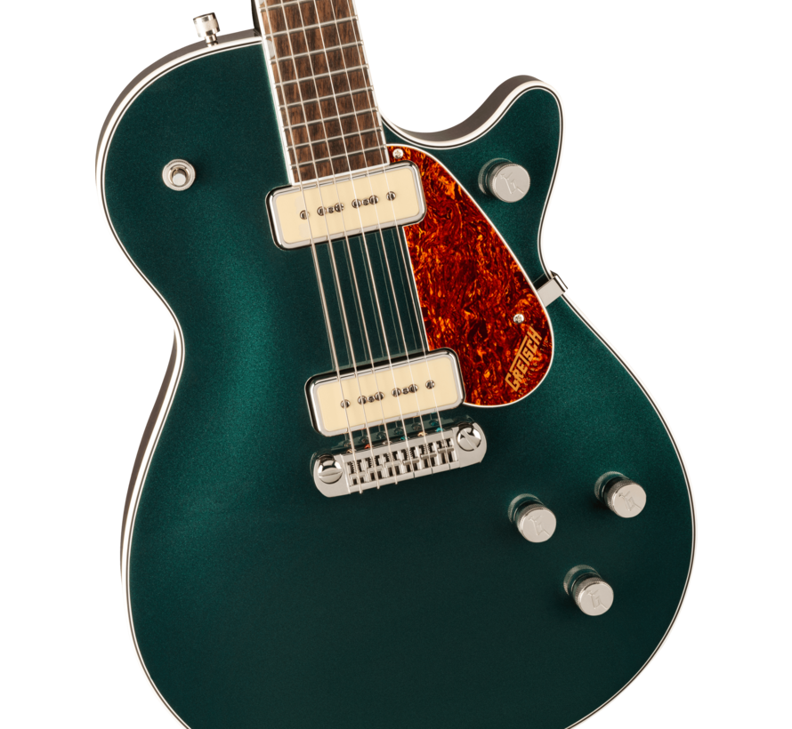 Gretsch G5210-P90 Electromatic Jet | Cadillac Green | Two 90 Single-Cut met Wraparound Tailpiece