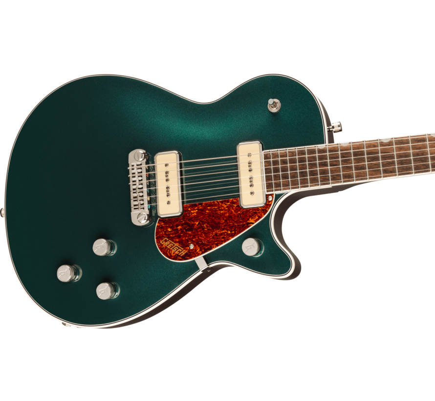 Gretsch G5210-P90 Electromatic Jet | Cadillac Green | Two 90 Single-Cut met Wraparound Tailpiece
