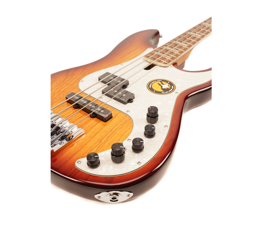 Sire P8 | Vier-snarige Basgitaar | Tobacco Sunburst
