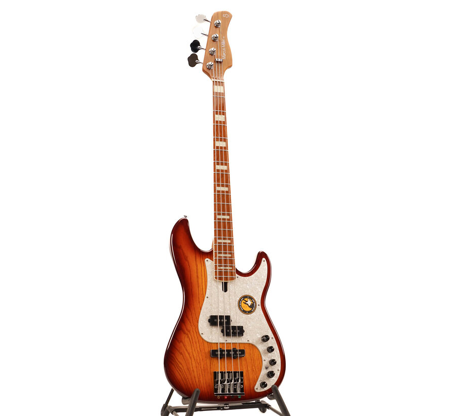 Sire P8 | Vier-snarige Basgitaar | Tobacco Sunburst