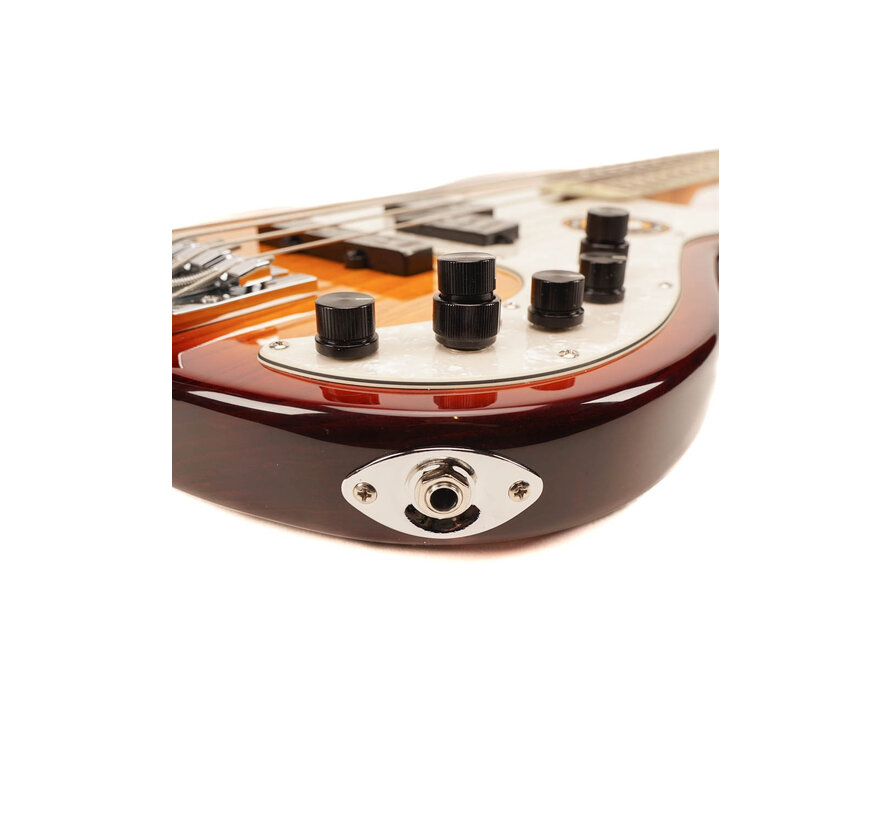 Sire P8 | Vier-snarige Basgitaar | Tobacco Sunburst