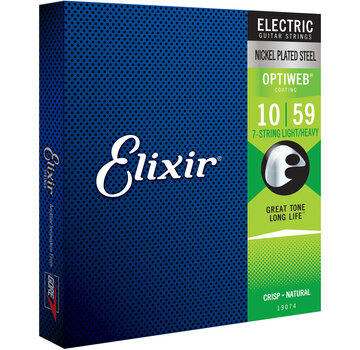 Elixir Elixir 19074 Electric NPS Optiweb Light Heavy 10-59 snarenset