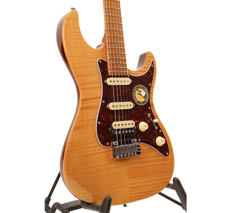 Sire S7FM NT Larry Carlton elektrische gitaar | Natural Stratocaster