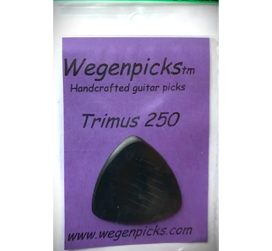 Wegen Picks 2.5mm Trimus 250 Zwart