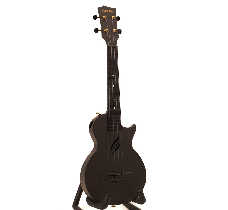 Cascha ukelele Zwart | HH2258