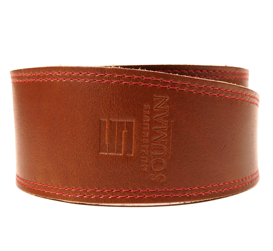 Gitaarband | Muziekhuis Souman | Guitar Strap | Brown