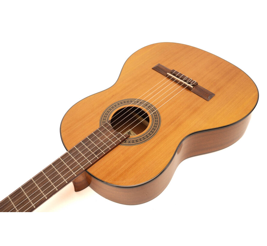 Salvador Cortez CC-10-SN Student Series klassieke gitaar 7/8 model