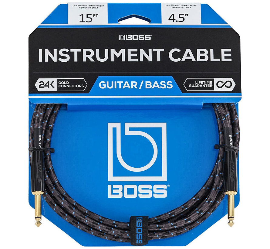 Boss BIC-15 instrumentkabel 4,5m