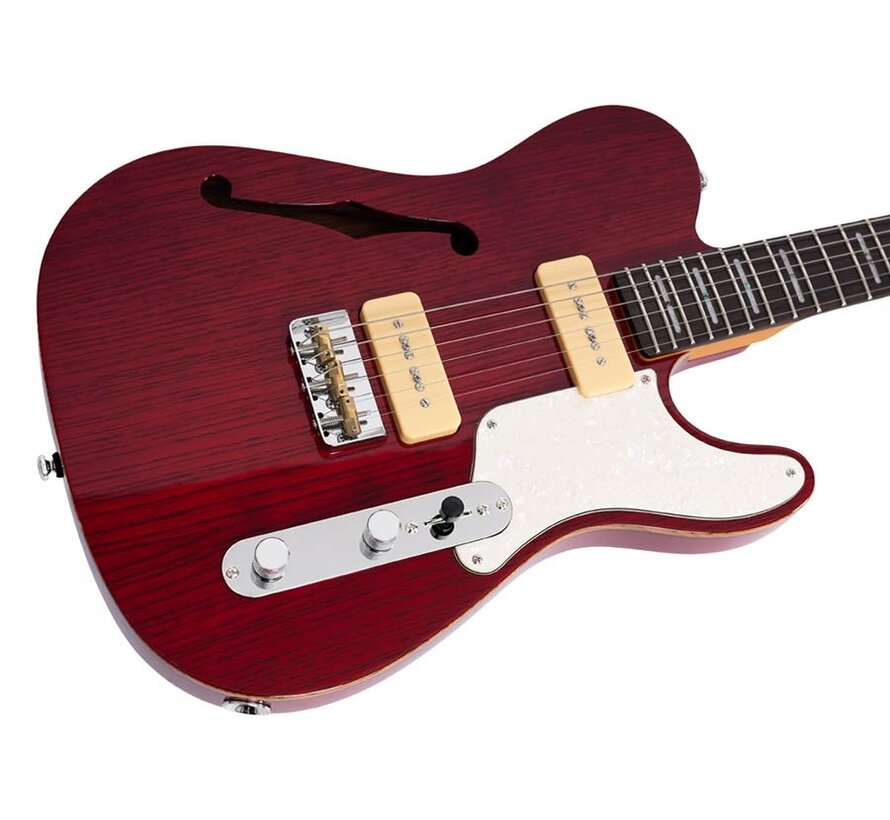 Sire T7TM Larry Carlton Thinline | See Through Red