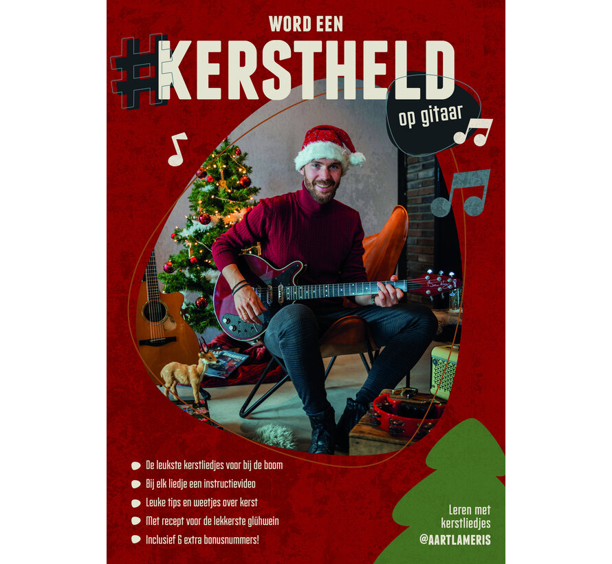 KERSTHELD | Gitaarboek | Bladmuziek | Lesboek