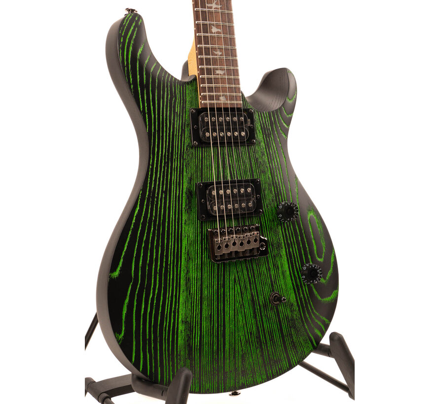 PRS SE Swamp Ash CE24 | Sandblasted Green