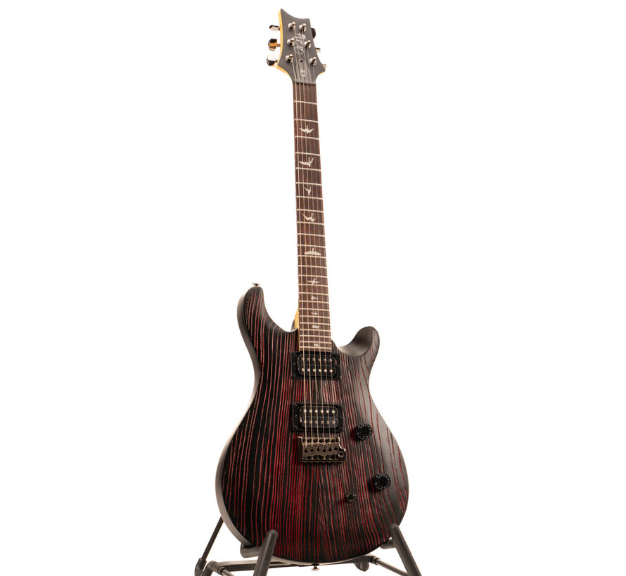 PRS SE Swamp Ash CE24 | Sandblasted Red