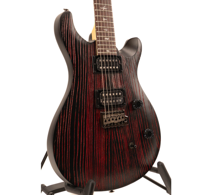 PRS SE Swamp Ash CE24 | Sandblasted Red
