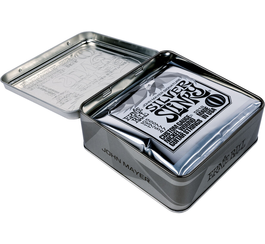 Ernie Ball Silver Slinky John Mayer 3-Pack in Box