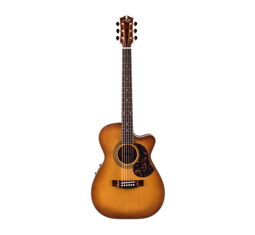 Maton EBG808C Nashville | Vintage Amber Burst