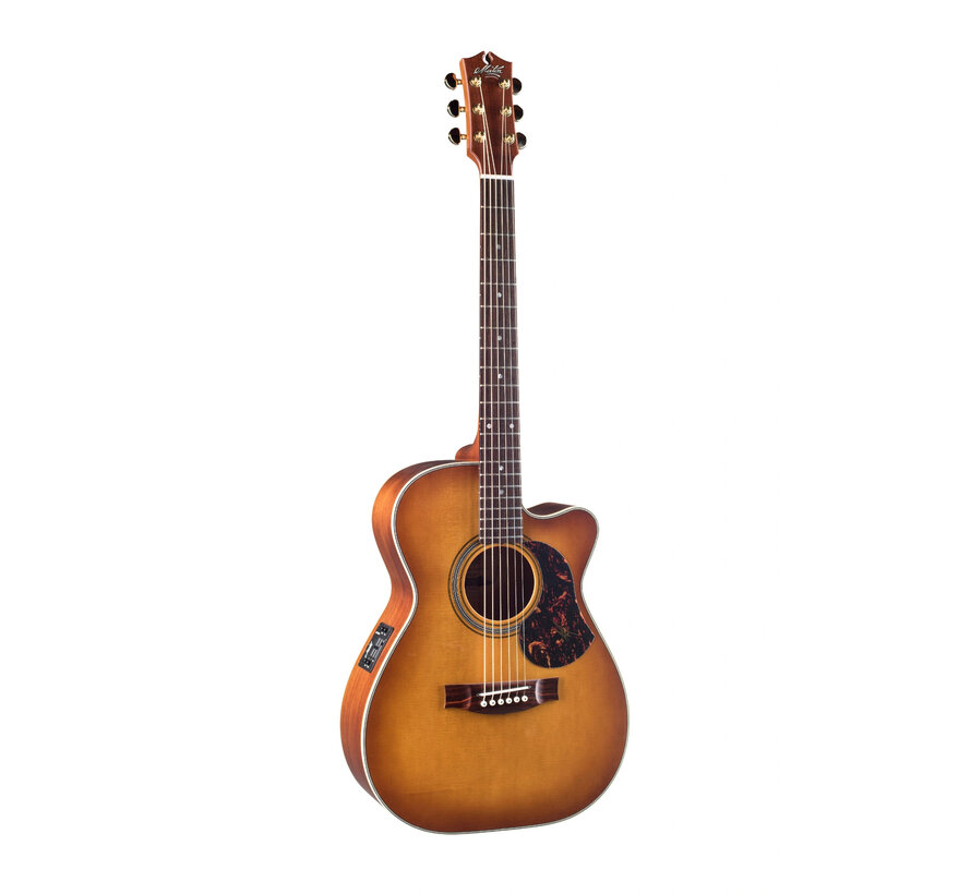 Maton EBG808C Nashville | Vintage Amber Burst