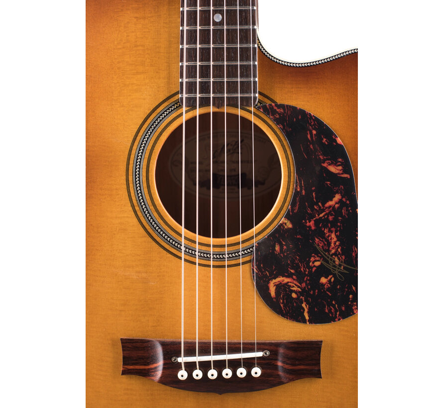 Maton EBG808C Nashville | Vintage Amber Burst