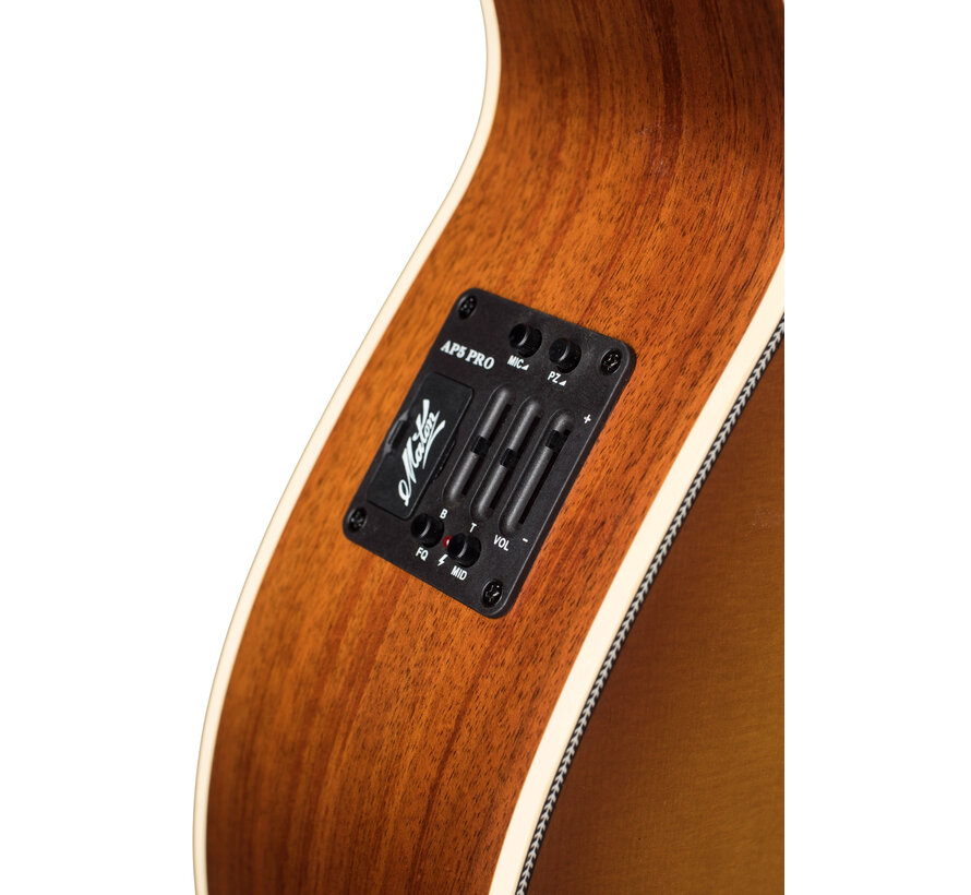 Maton EBG808C Nashville | Vintage Amber Burst