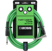 Boss Boss BIC-10A-GN instrumentkabel 3m - groen