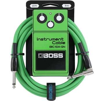 Boss Boss BIC-10A-GN instrumentkabel 3m - groen