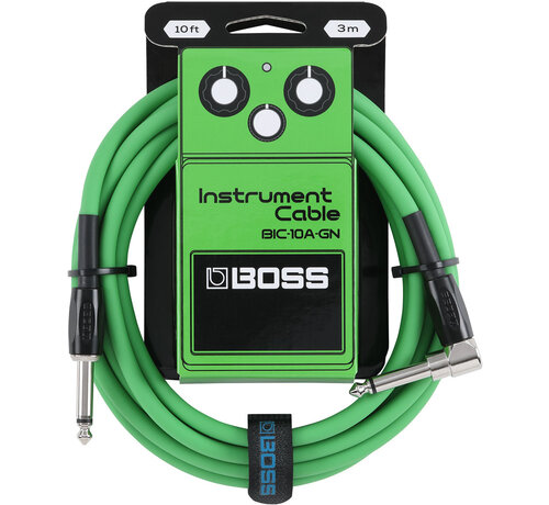 Boss Boss BIC-10A-GN instrumentkabel 3m - groen