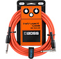 Boss BIC-10A-OR instrumentkabel 3m - oranje