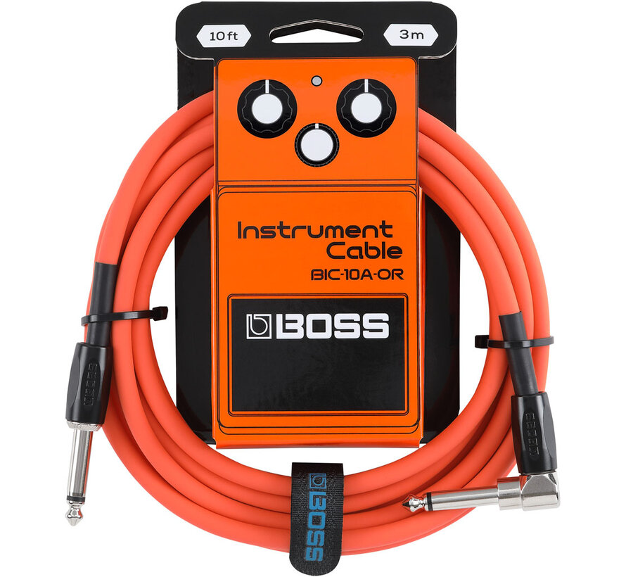 Boss BIC-10A-OR instrumentkabel 3m - oranje