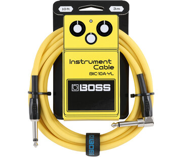 Boss Boss BIC-10A-YL instrumentkabel 3m - geel