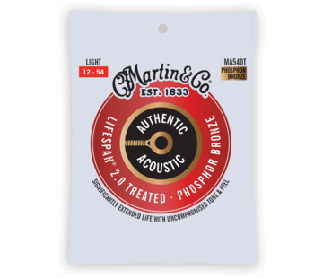 Martin Martin MA540T light Authentic Acoustic snaren - phosphor bronze
