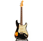 Del-Tone 60's Stratocaster | Black Over Sunburst | Heavy Aging