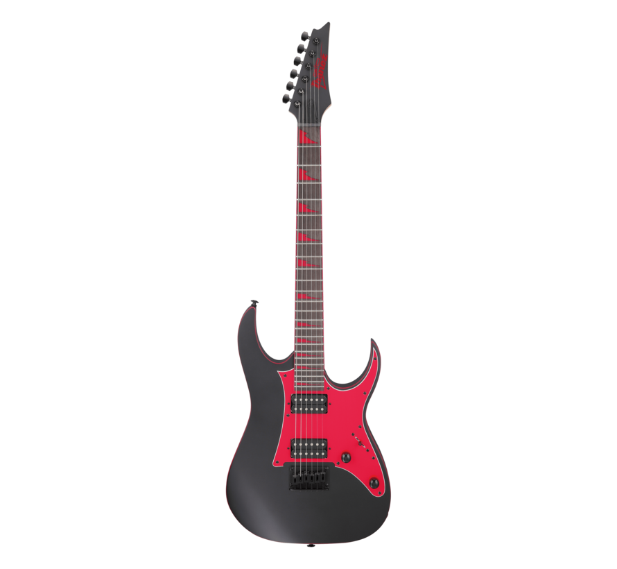Ibanez GRG131DX-BKF Black Flat | Elektrische gitaar