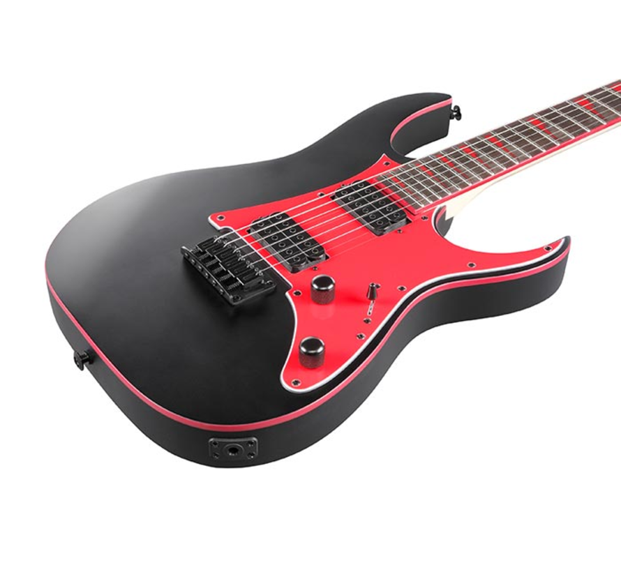 Ibanez GRG131DX-BKF Black Flat | Elektrische gitaar