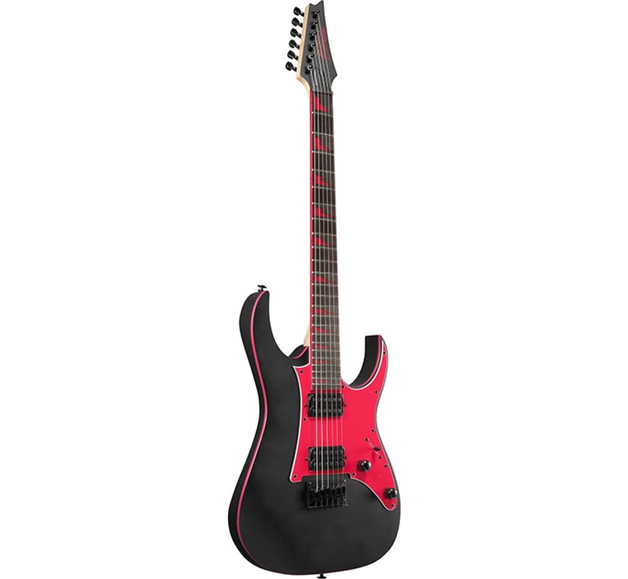 Ibanez GRG131DX-BKF Black Flat | Elektrische gitaar
