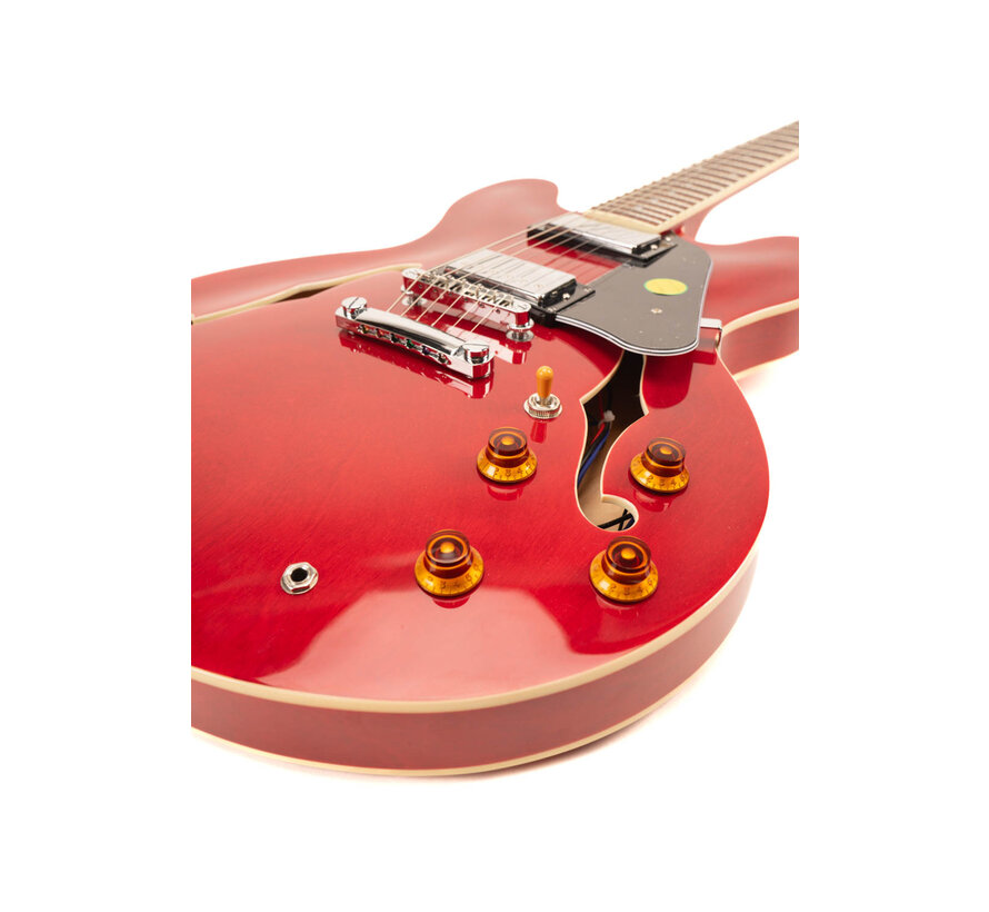Tokai UES78 Hollowbody | See-Through Red