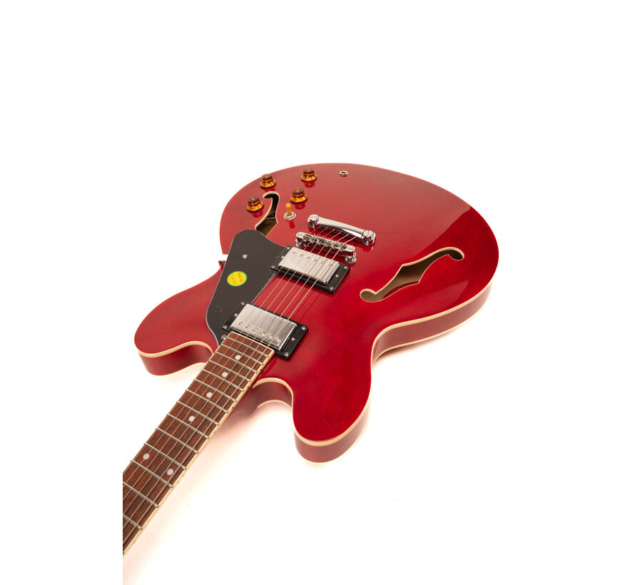 Tokai UES78 Hollowbody | See-Through Red
