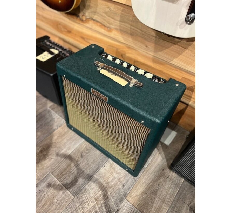 Fender Blues Junior IV LTD | Elektrische gitaarversterker | British Racing Green | Tweedehands
