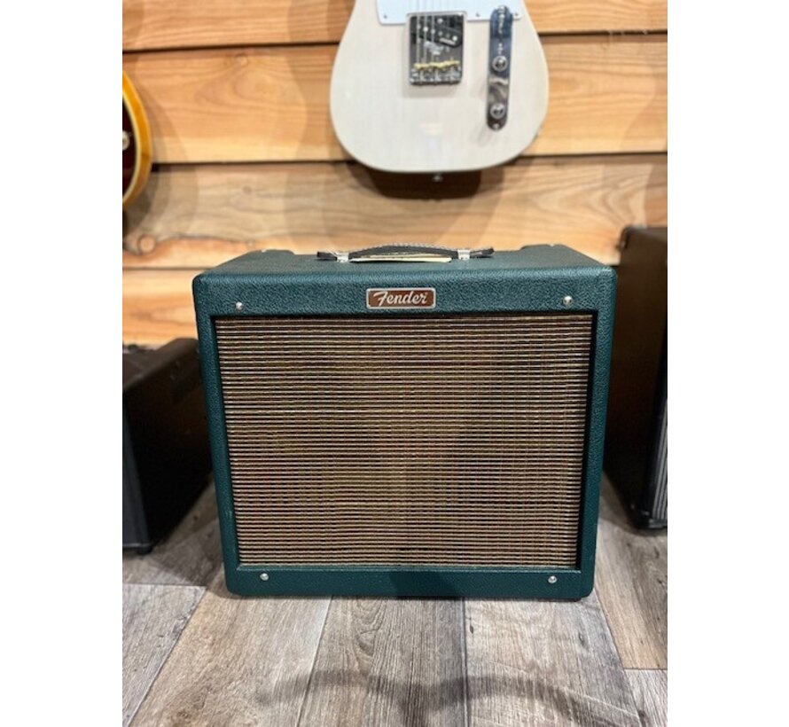 Fender Blues Junior IV LTD  | Elektrische gitaarversterker | British Racing Green | Tweedehands