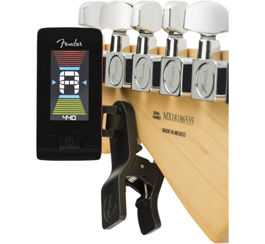 Fender Original Tuner Black | Stemapparaat | Gitaarstemmen