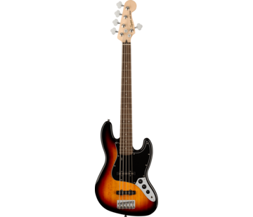 Squier Squier Jazz Bass V | Affinity Series | 3-Color Sunburst