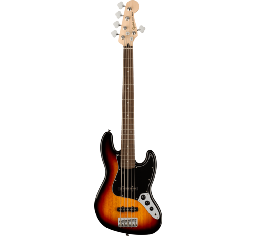 Squier Squier Jazz Bass V | Affinity Series | 3-Color Sunburst | 5-snarig