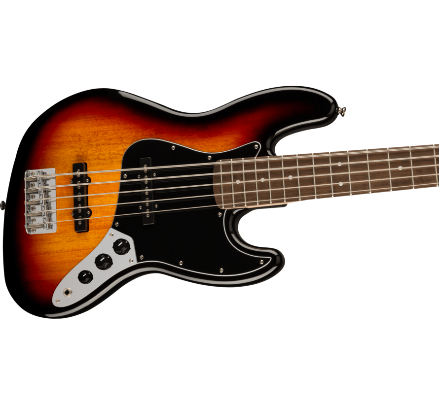 Squier Jazz Bass V | Affinity Series | 3-Color Sunburst | 5-snarig