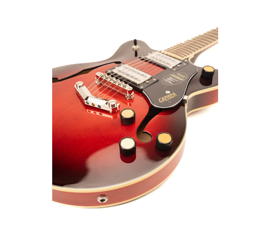 Gretsch G2655 Streamliner Center Block Jr. | Claret Burst